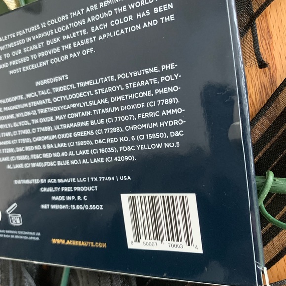 Ace Beautē Vintage Dawn Eyeshadow Palette 12 Vibrant Shades~Brand New In Box - Picture 7 of 14